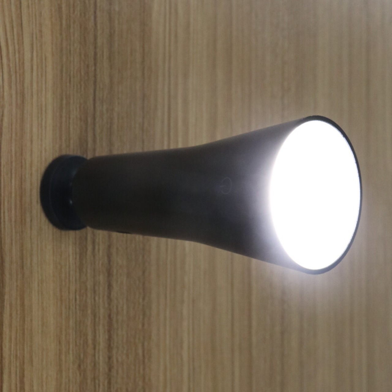 デスクライト スタンドライト 卓上 LED USB充電式 4WAY クリップ 懐中電灯 モダン ブラック ( G0002 )