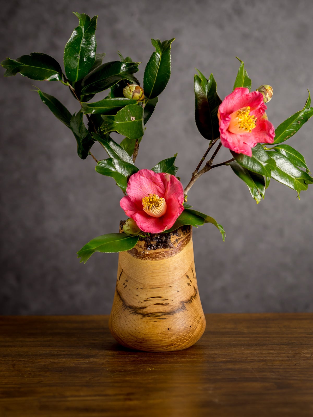 手作り木製　花器　工芸品　木工 pd_d1bbc9f8a097dee10fcc69e938b