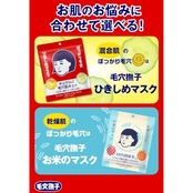毛穴撫子 ひきしめマスク 10枚入り フェイスマスク ぽっかり毛穴 混合肌 つるりん肌