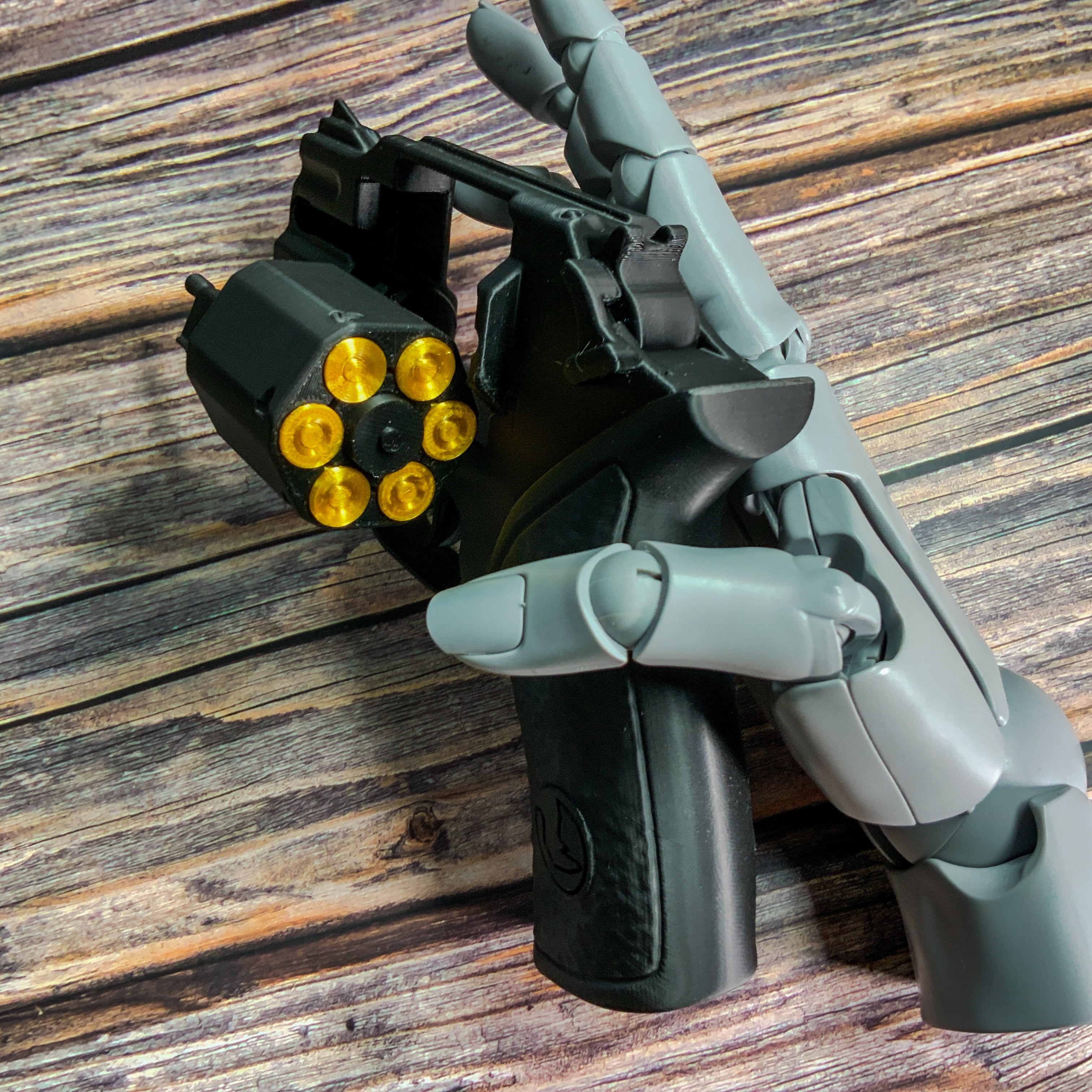 キアッパライノ200DS リボルバー A Bグリップ選択 全樹脂製 モデルガン