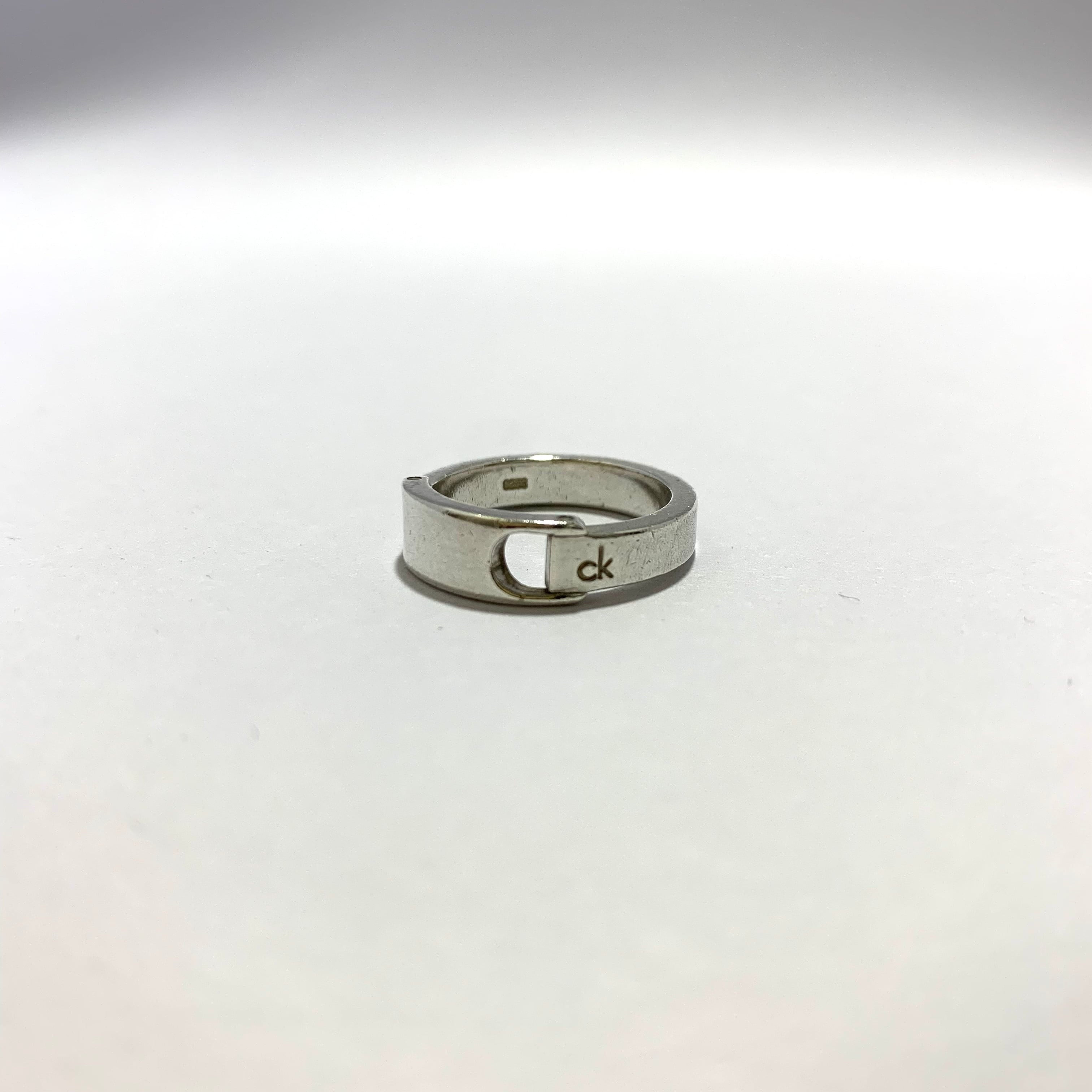 CK Calvin Klein 925 Silver Ring | 古着屋 SALVATION WEAR