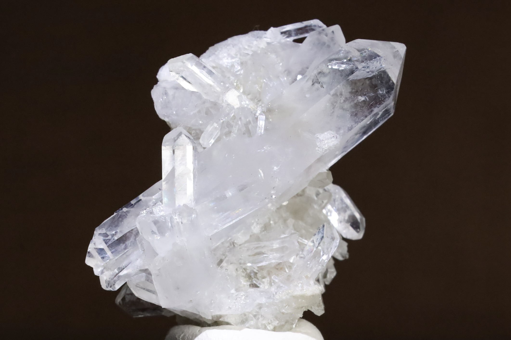 氷のサボテン的結晶美 32g天然 アラゴナイト カルサイト 天然石 原石