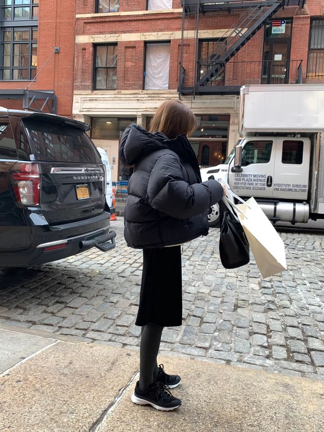 (OUNCE) velvet medium skirt