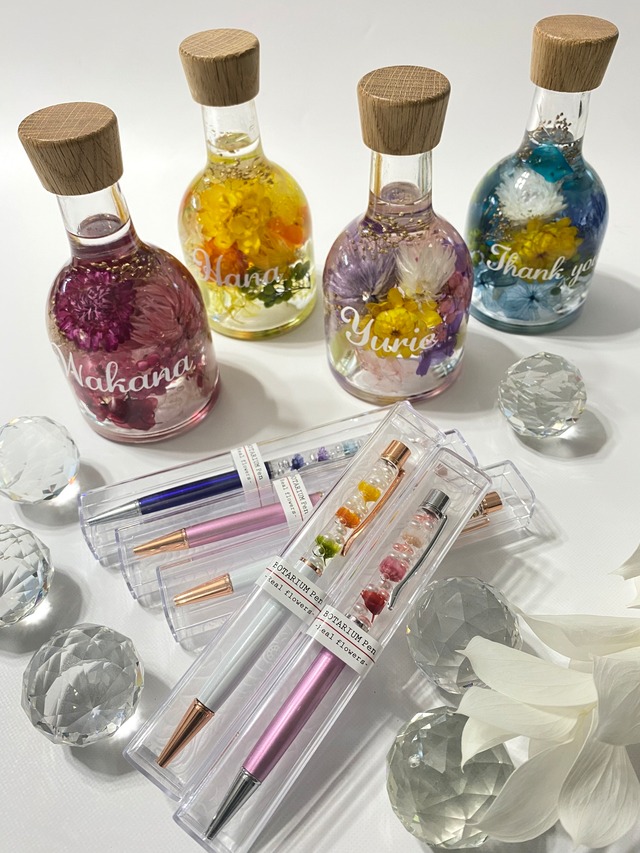 名入れ対応◎ボタリウムボトルトップ＋ボタリウムペンのセット