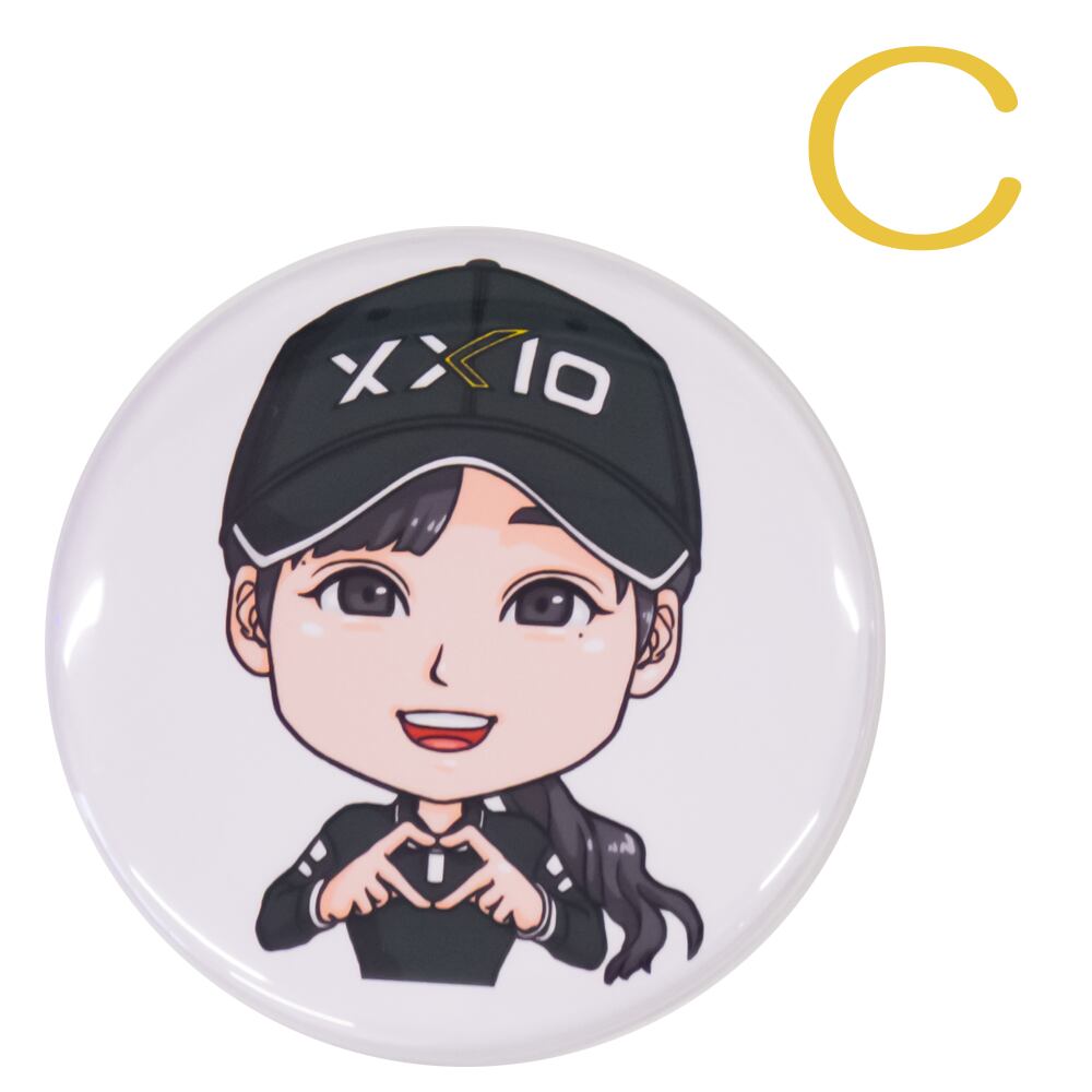 菅沼奈々選手直筆サイン入缶バッチ CB-01]カンバッジ（単品） | 菅沼菜々オフィシャルショップ