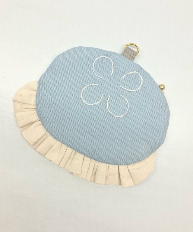 ミズクラゲ　パスケース　カードケース｜とりさん工房ーかわいいハンドメイドポーチ