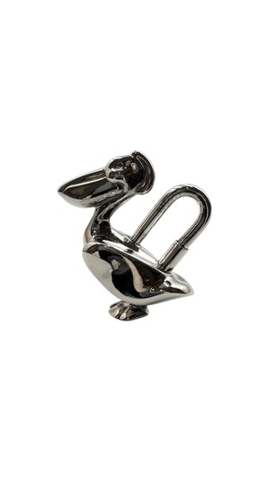 HERMES エルメス カデナ ペリカン 1992年限定 シルバー 34301-202610