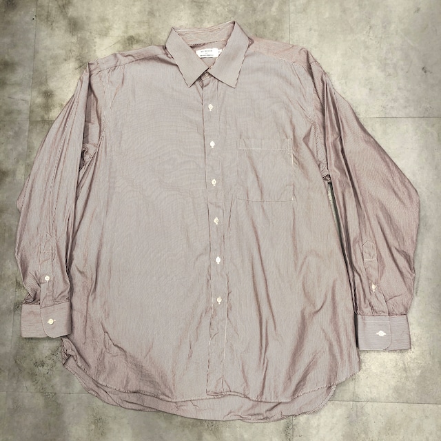 IKE BEHAR  L/S COTTON SHIRT MADE IN USA  size : 17 1/2