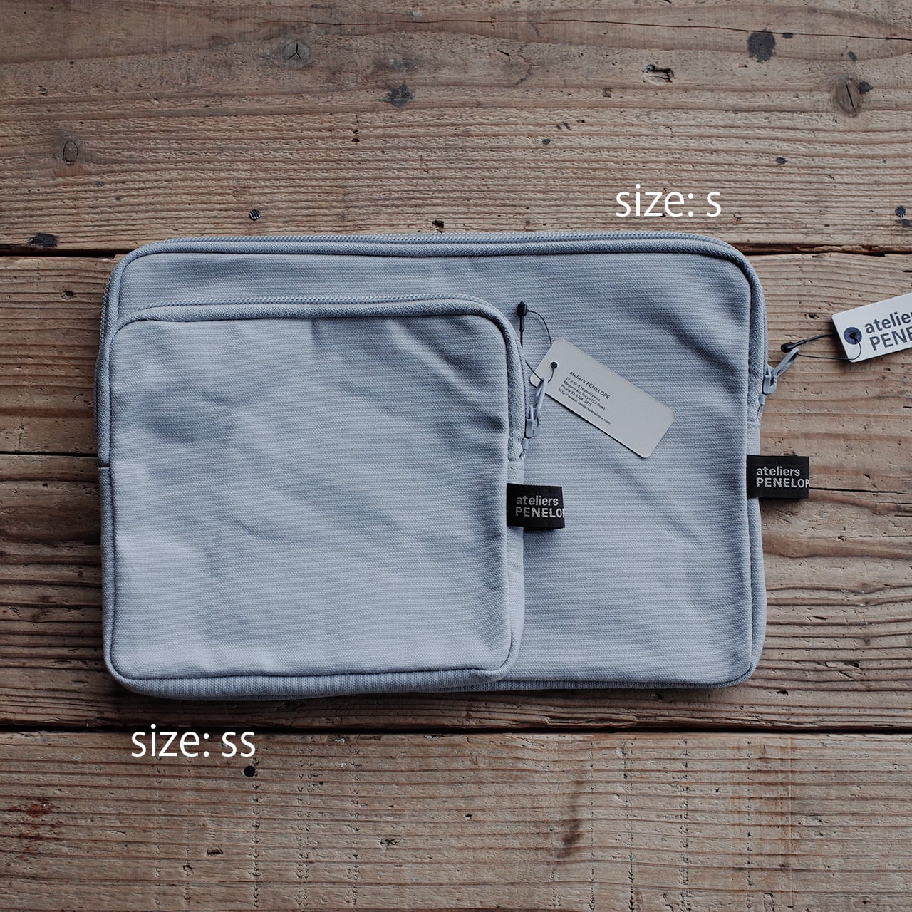 10号帆布の小型ポーチ（S：B5サイズ）4色》Hold Pouch ホールドポーチ