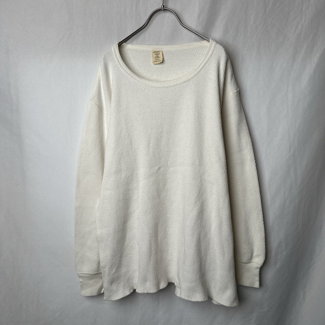 超激得，正規品 70〜80s USA製 ST JOHN'S BAY コットンハニカムサーマル