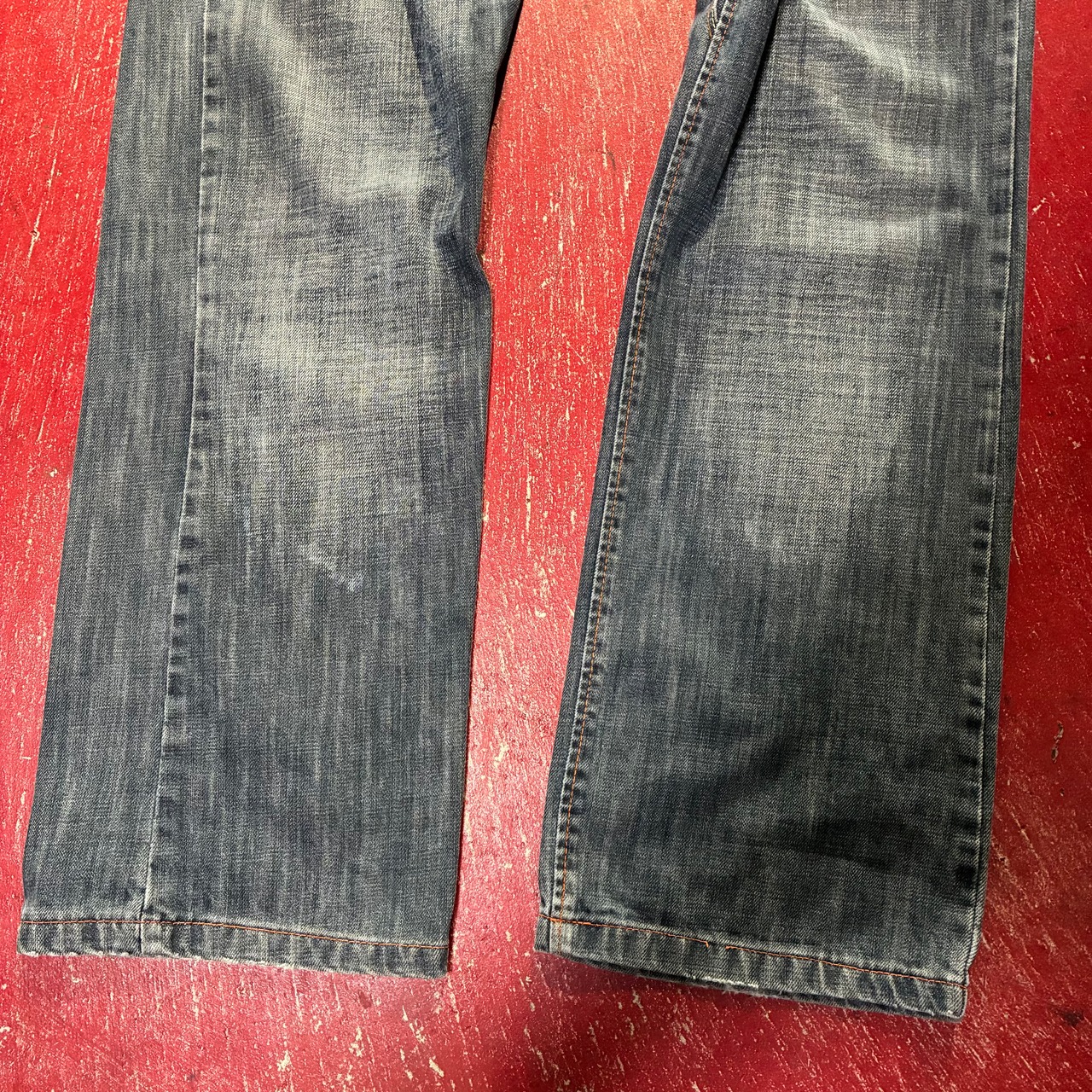 Diesel Y2K ブラックデニムパンツ　ストレート　先染め　ディーゼル　W33