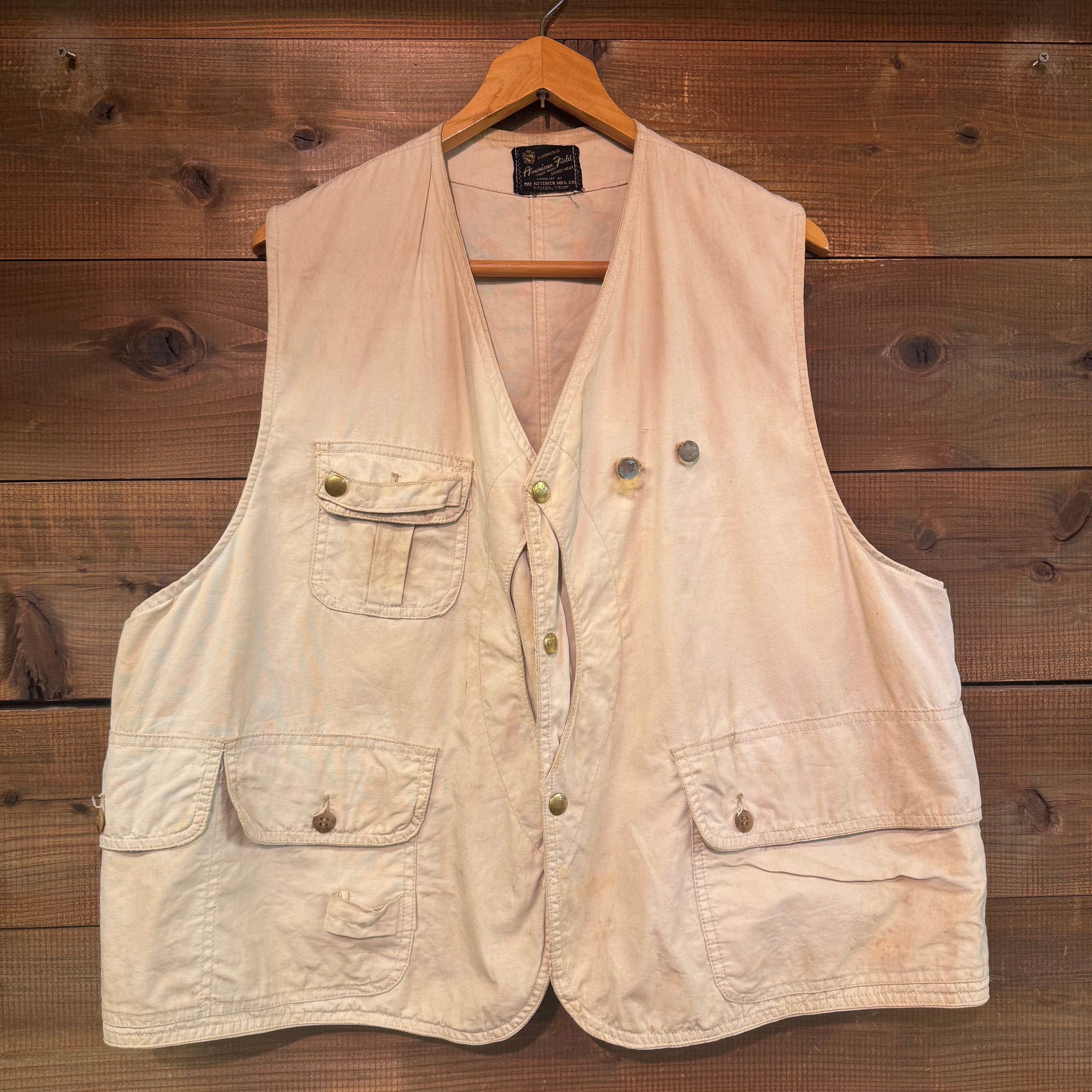 50's American Field Fishing Vest 
