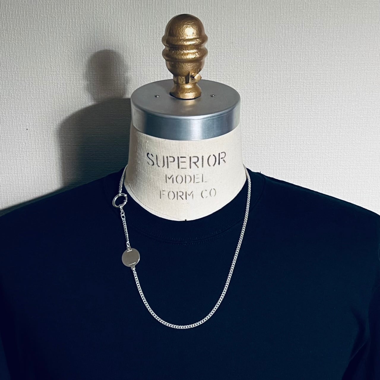 VINTAGE TIFFANY & CO. Watch Chain Necklace Sterling Silver VINTAGE TIFFANY & CO. Watch Chain Necklace Sterling Silver