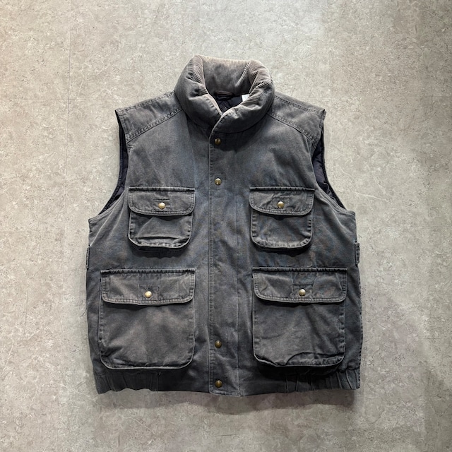 80~90s Eddie Bauer goose down cotton vest【仙台店】