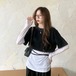 ✞ トップス ソリッド カラー♥カワイイ♥シャツブラウス ロング ソリッドカラー ✞ゴスロリ SM ミリ 甘ロリ クラロリ 和ロリ エレガント 黒ロリ 姫ロリ 華ロリ BB-BB74843374750