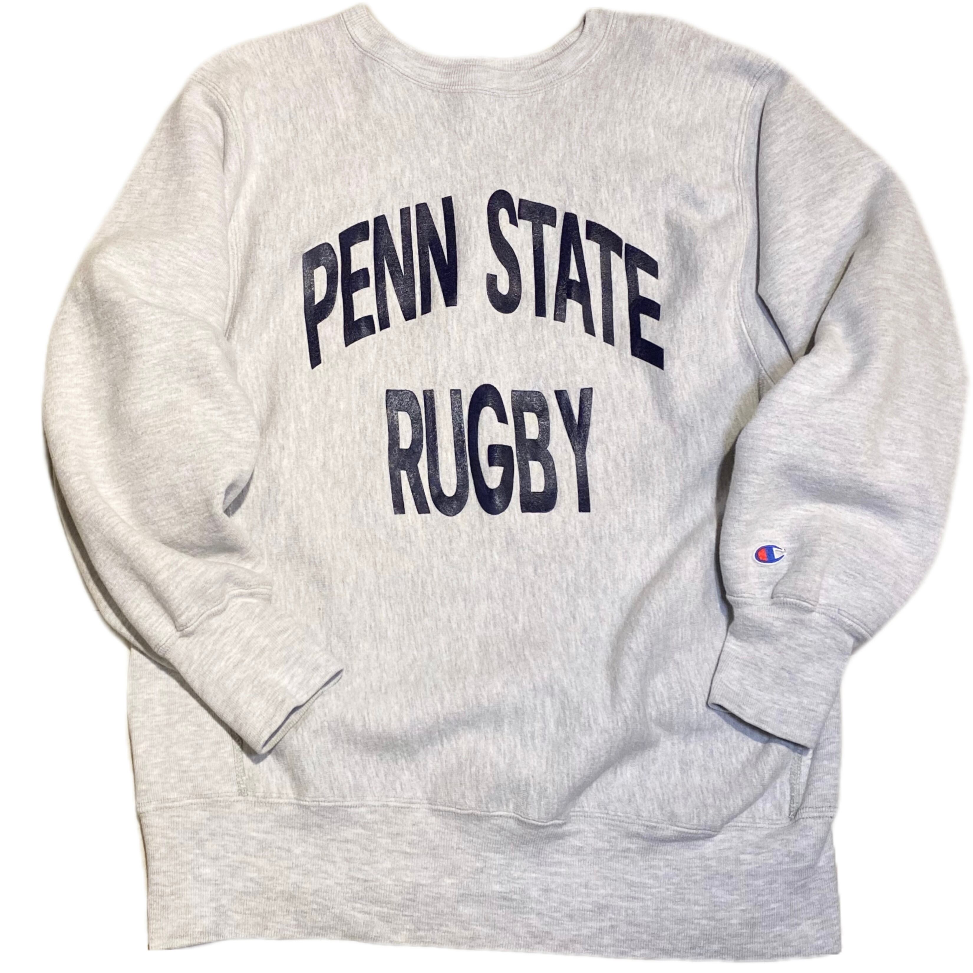 90s チャンピオン Champion リバースウィーブ スウェット【XL】PENN STATE RUGBY ラグビー 2段プリント MADE IN  USA RW-290 | BACK IN THE DAYZ. powered by BASE
