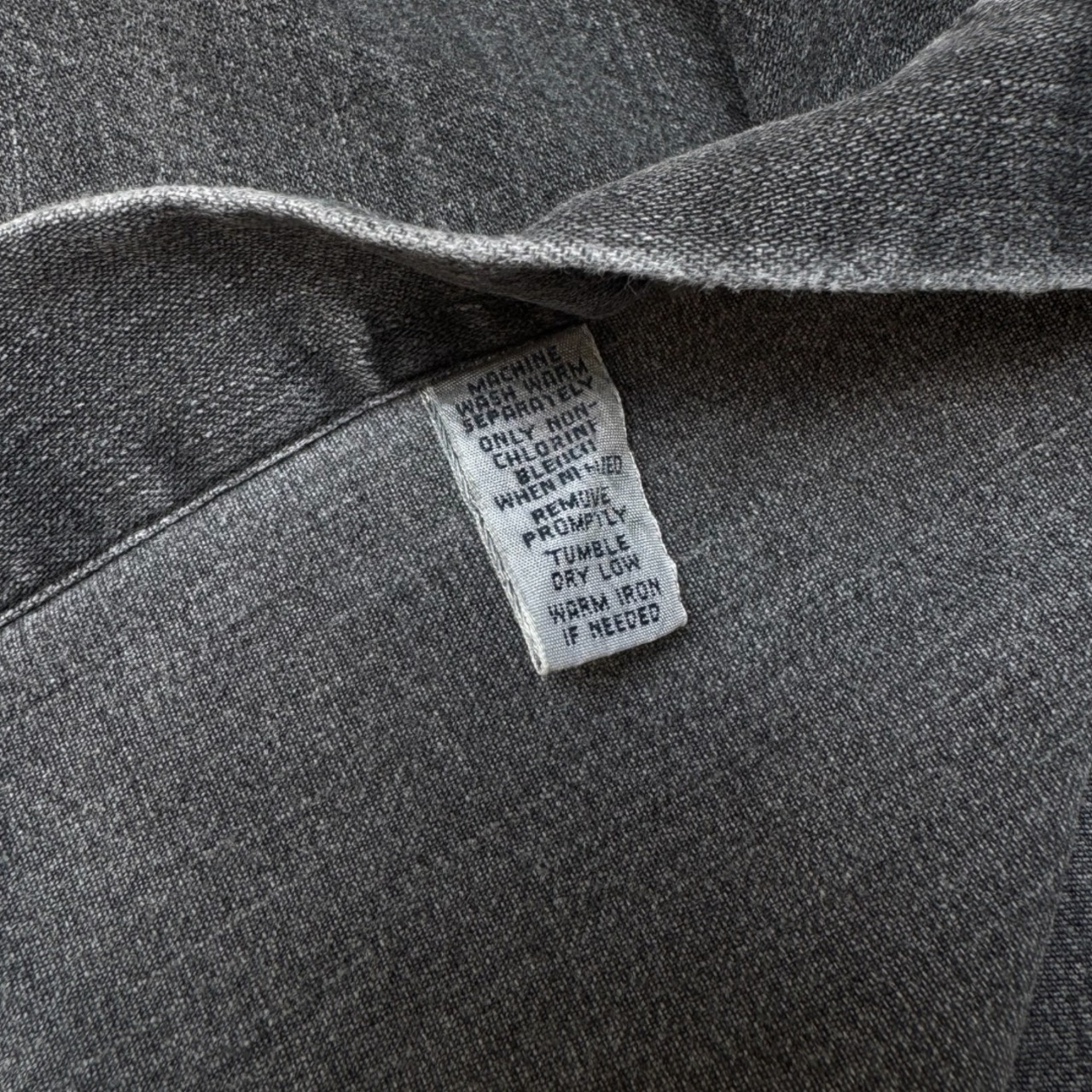 90's POLO RALPHLAUREN BLACK DENIM WESTERN SHIRT