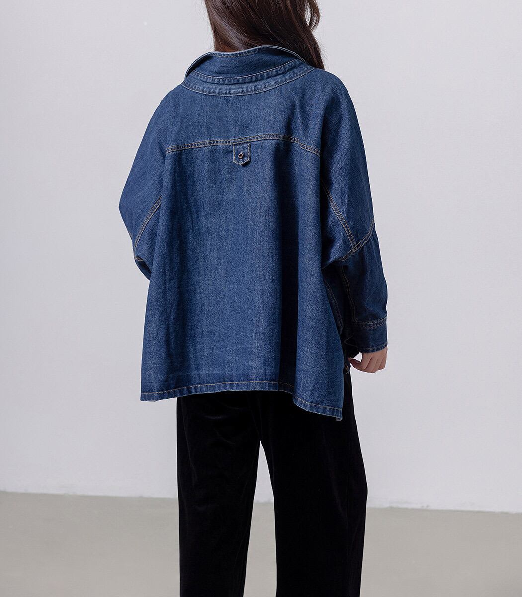 宅配便】ドルマンデニムシャツ／tops2157 | DAY CLOSET｜ レディース