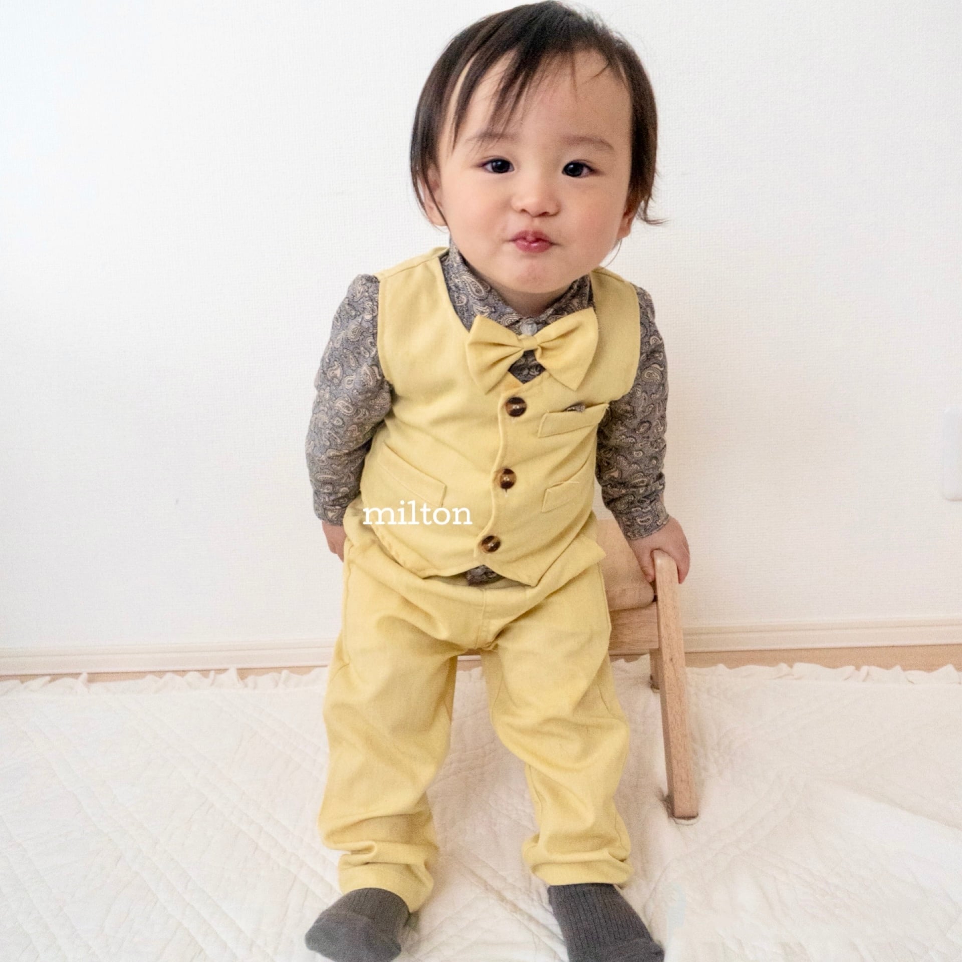 イエロータイスーツ】2026年最新 80 100 120 cm 0歳 1歳 2歳 3歳 4歳 5