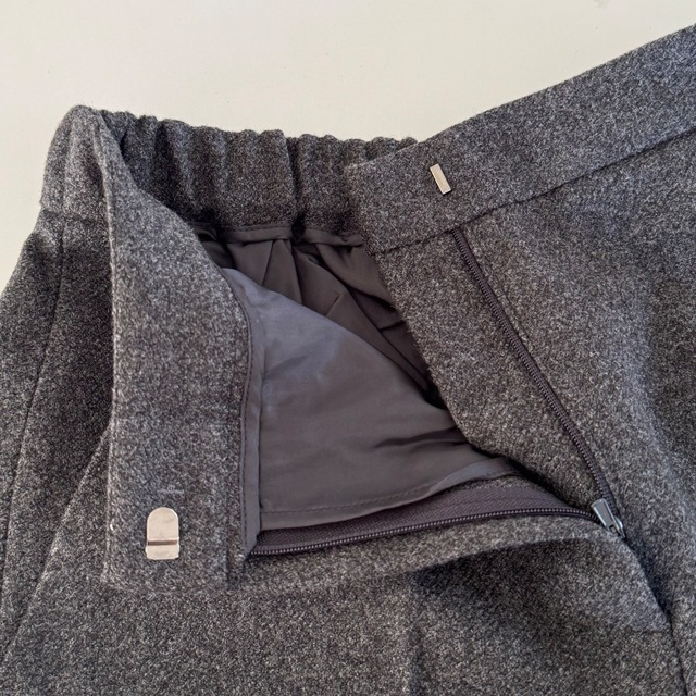 (予約) ounce / Eddie wool banding shorts 2color