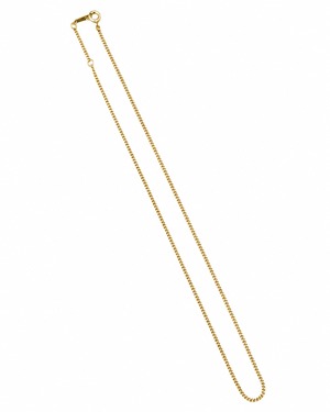 【受注生産品】a/R curb chain necklace〈Gold〉