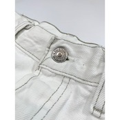 90s Levi’s 501 WHITE DENIM PANTS MADE IN USA  Size W31L30→W30L29_2