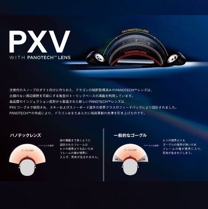 25-26 DRAGON PXV LUMALENS GOGGLE | crass