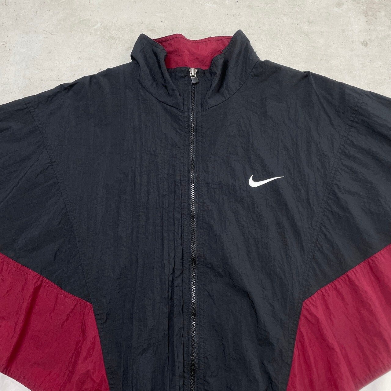 90年代 NIKE ナイキ 白タグ ナイロンジャケットメッシュライナー 