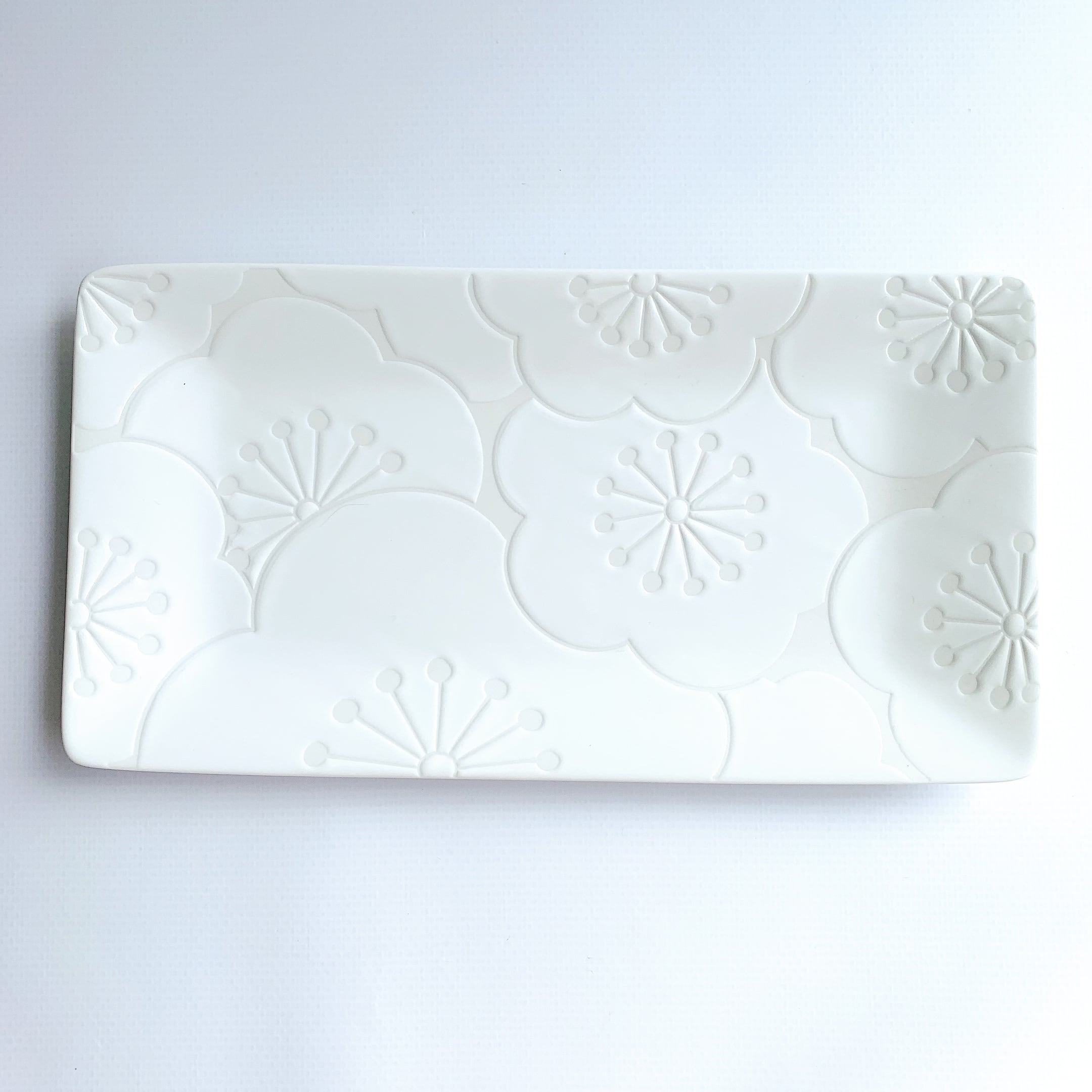 波佐見焼 はふり 長角皿 ホワイト | Floraison Table フロレゾンテーブル