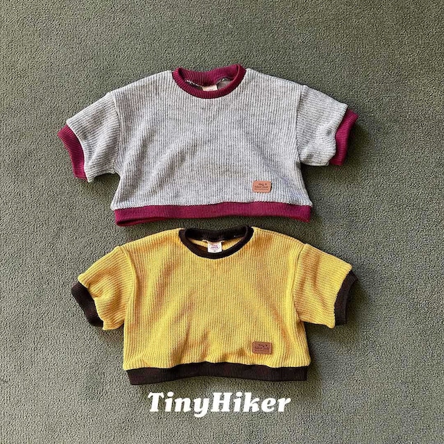 〖取寄〗韓国子供服 / 26winter / TinyHiker / ユキレイヤードニット / キッズ *XS~XL*