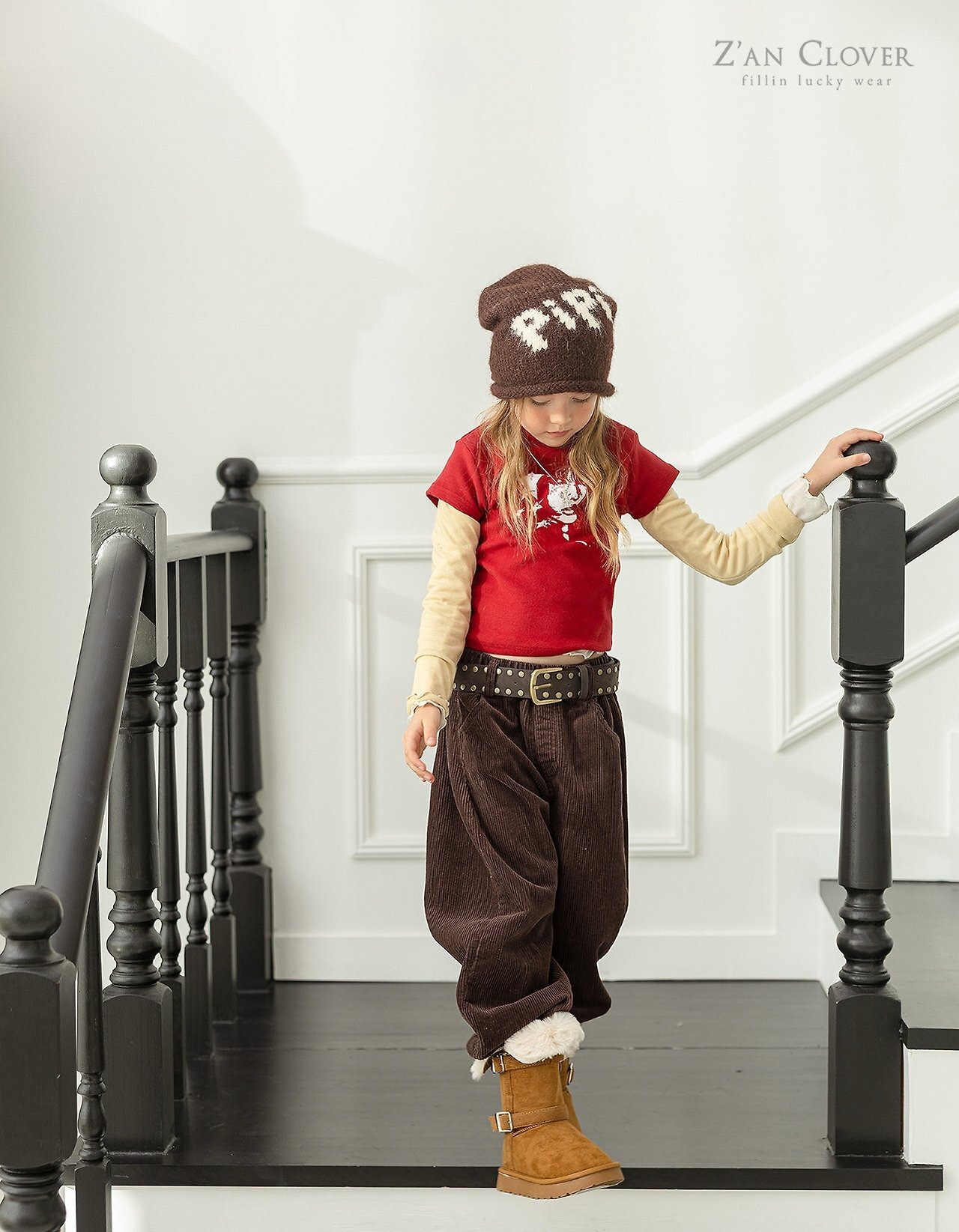 ZAN CLOVER［取寄］corduroy D line pants 26winter