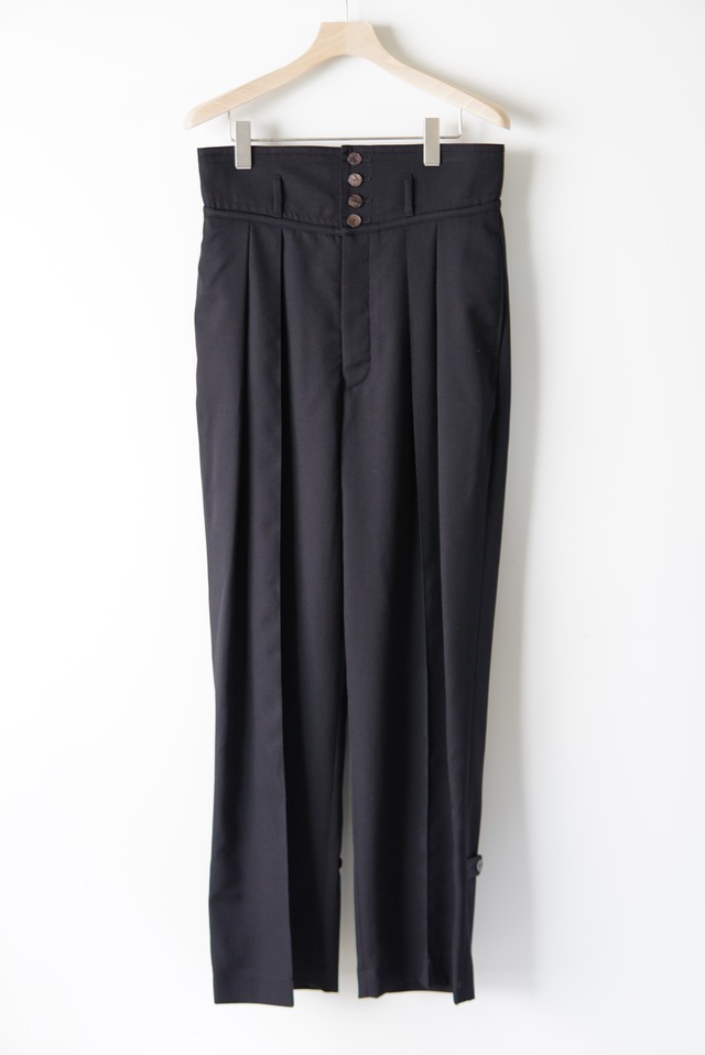 OUAT /  005 BLACK WORK TROUSERS -BLACK / SIZE 3-