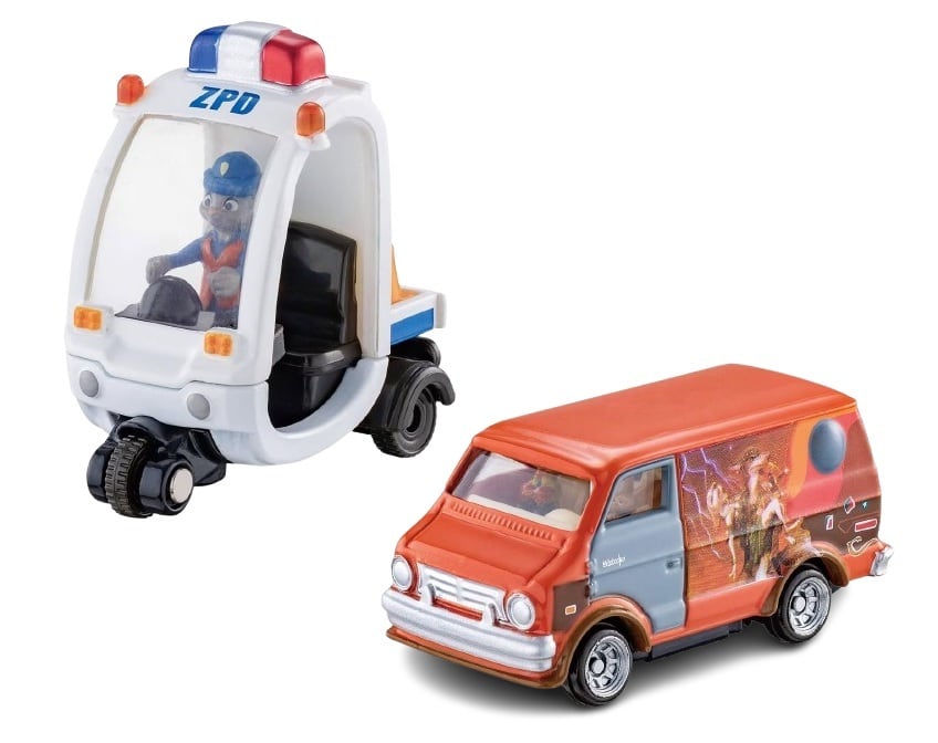 ドリームトミカ SP ジュディのミニパトカー フィニックのバン 2台セット