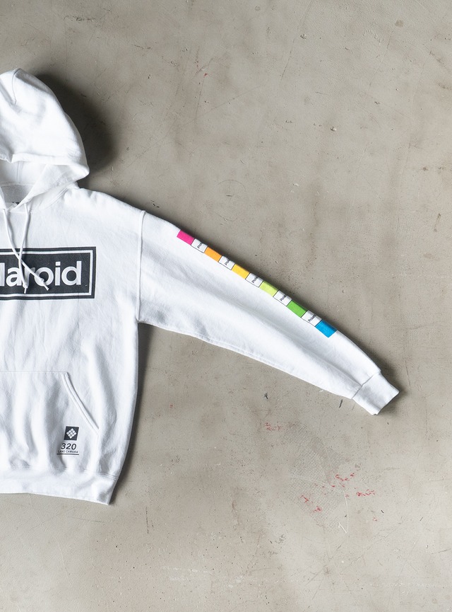 "Polaroid" used Offical logo hoodie