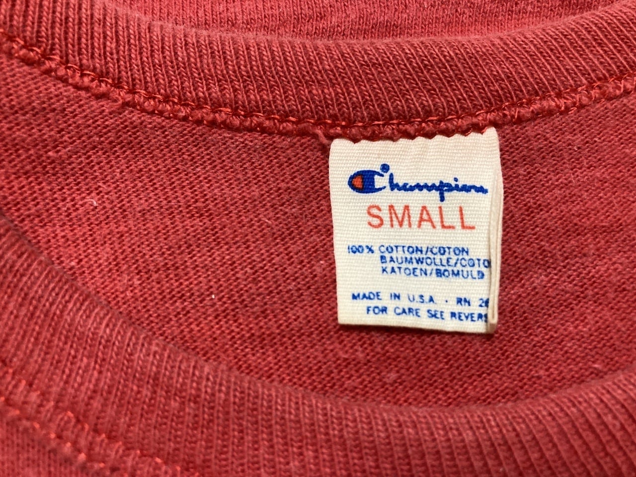 80s　Champion　ベースボールTシャツ　チャンピオン