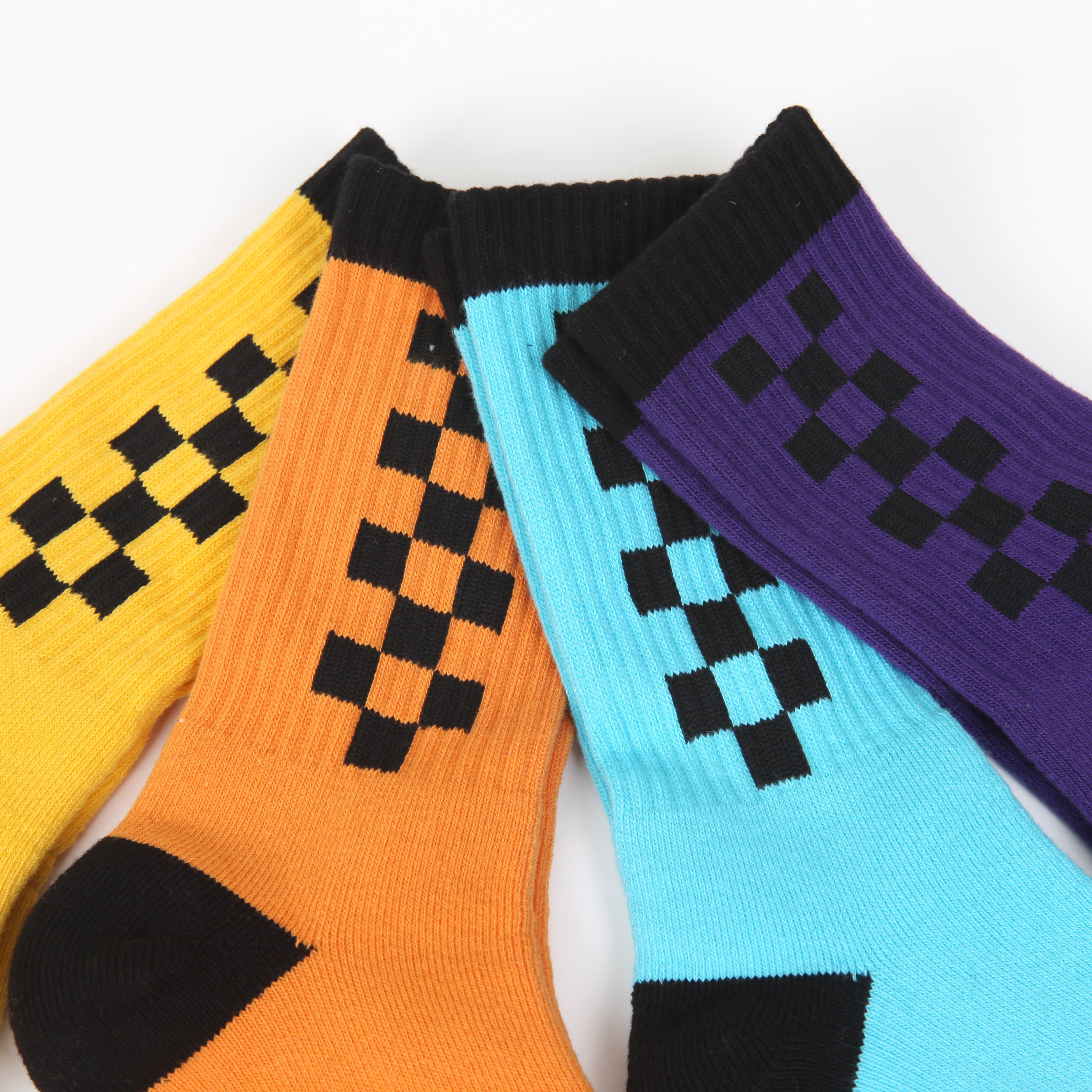 New checkered socks - crew