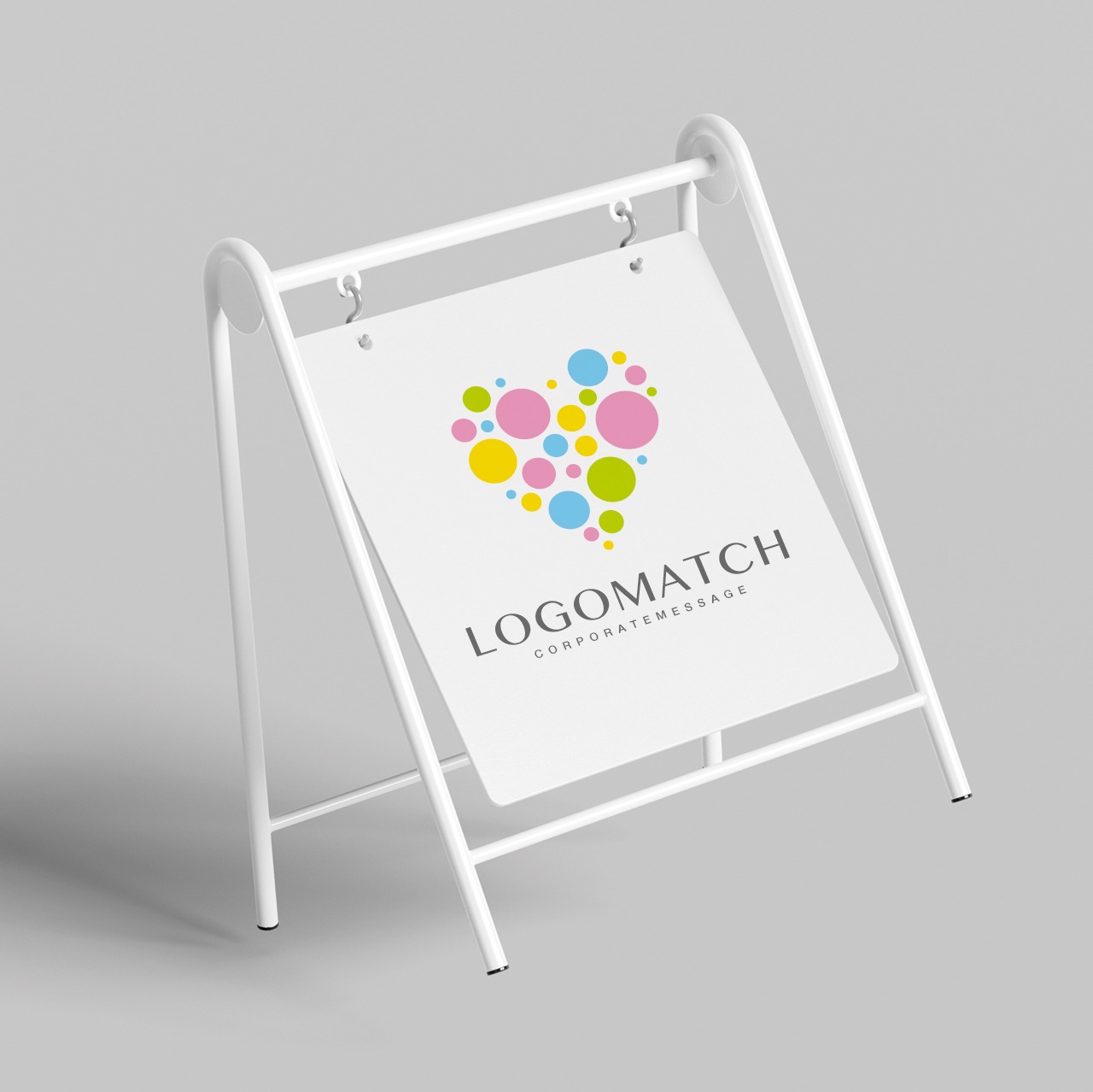 カラフルハートのロゴ