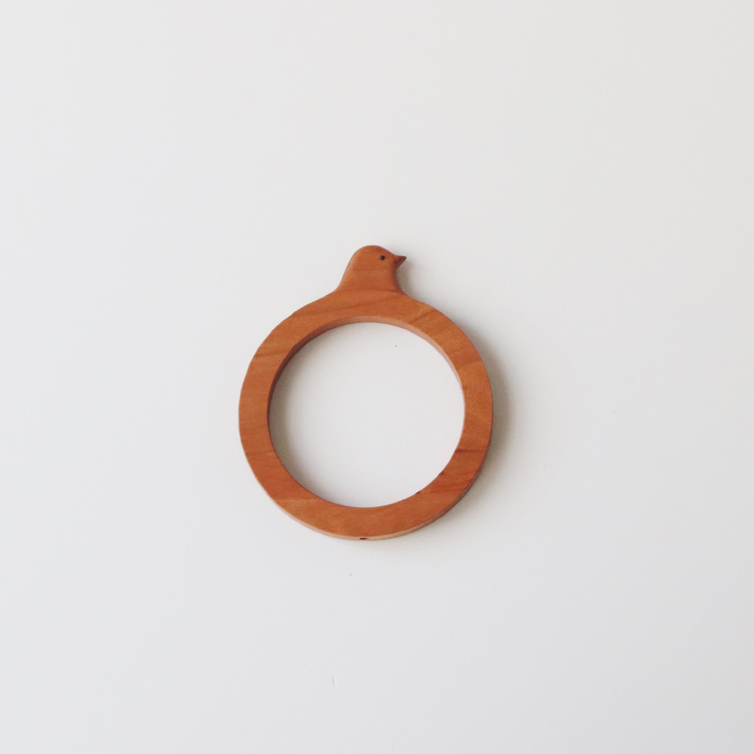 鳥のオーナメント まん丸 / 壁掛けオブジェ / フラワーベース 128