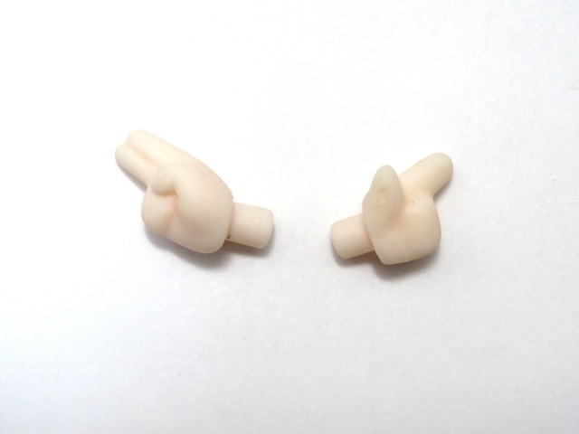 再入荷【231】 姉さん 手パーツ チョリーッスと指さし　ねんどろいど