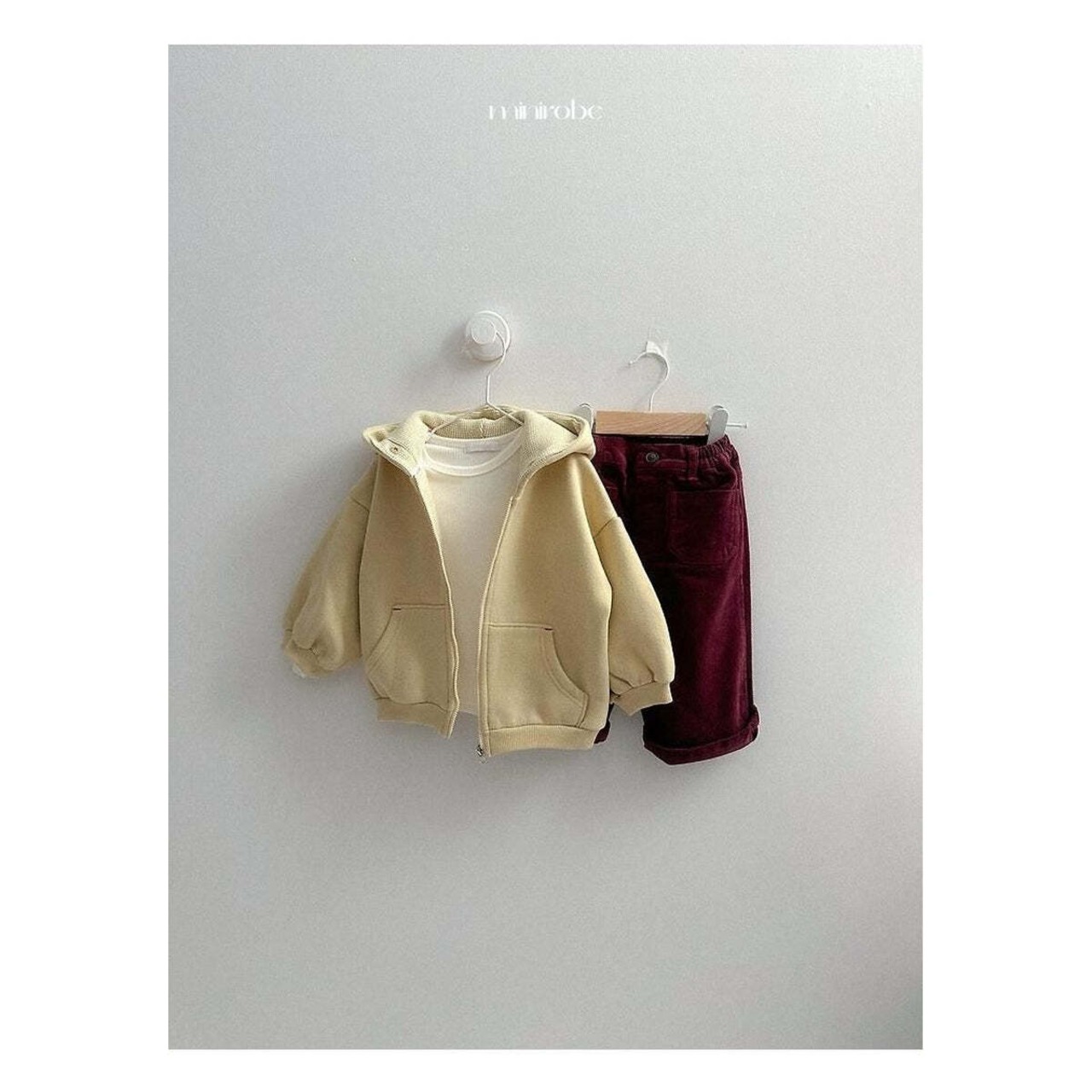【取寄】minirobe ヨーグルトTシャツ｜冬服｜韓国子供服