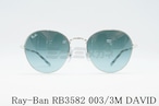 Ray-Ban サングラス RB3582 003/3M 53サイズ ラウンド ボストン メタル 丸メガネ レイバン 正規品