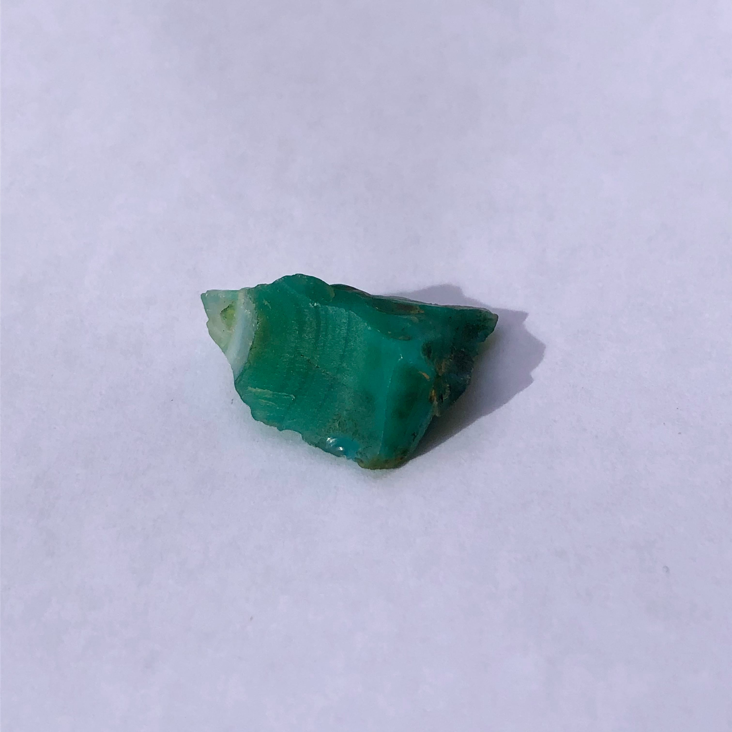 グリーンオニキス 原石ブローチ 一点もの 鉱物 天然石 ハンドメイド