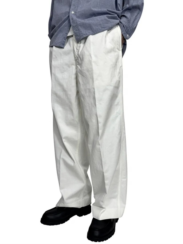 【blurhms ROOTSTOCK】52 Wide Chino Pants
