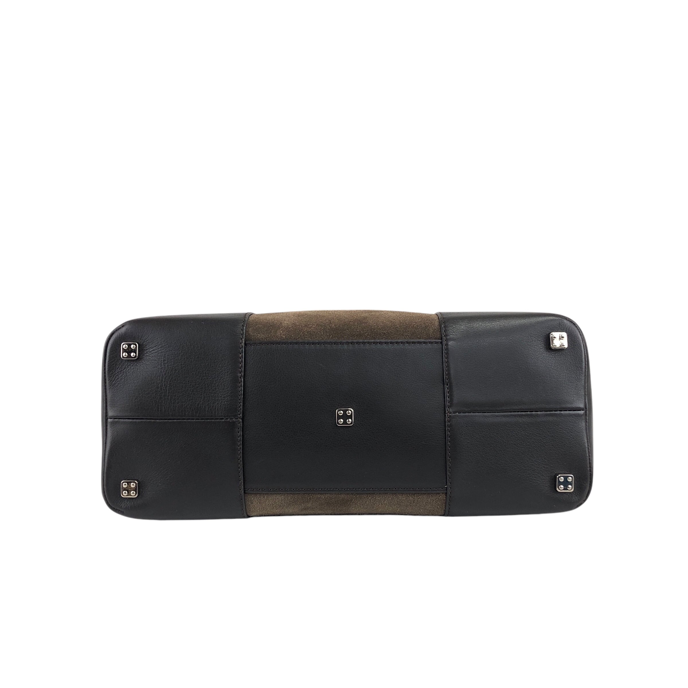 LOEWE ロエベ ハンドバッグ ブラウン アナグラム スエード vintage