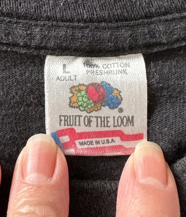 -Auto Dismemberes- Vintage 90s L Print T-shirt made in USA