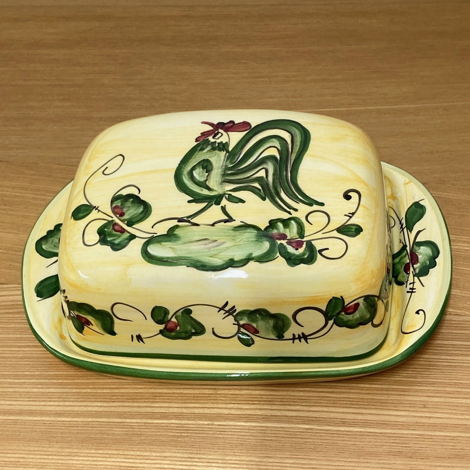 ポルトガル陶器 バターケース | zakka kisiro スペイン雑貨札幌キシロ