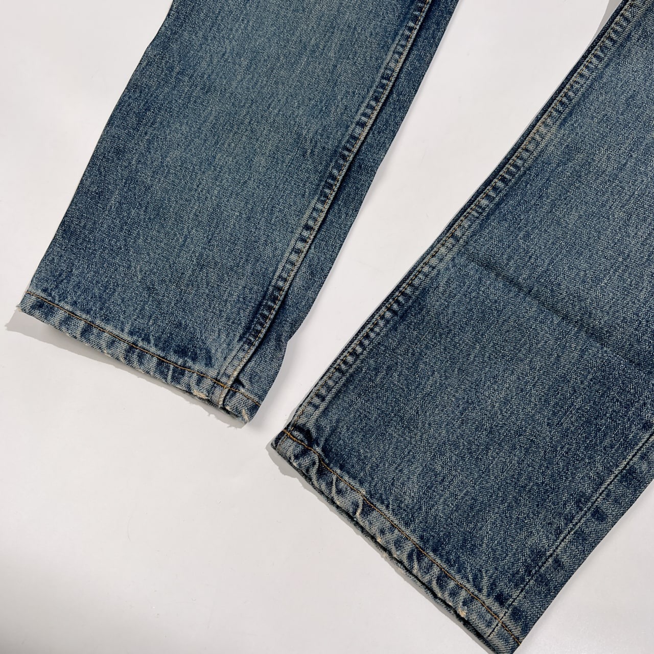 90s HELMUT LANG ヘルムートラング イタリア製 ボタンフライ ストレート デニムパンツ ジーンズ /インディゴ系 希少 アーカイブ ビンテージ