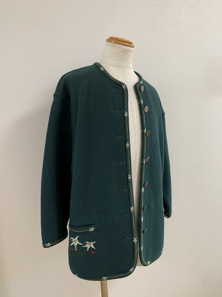 1980's Euro Embroidery Tyrolean Jacket
