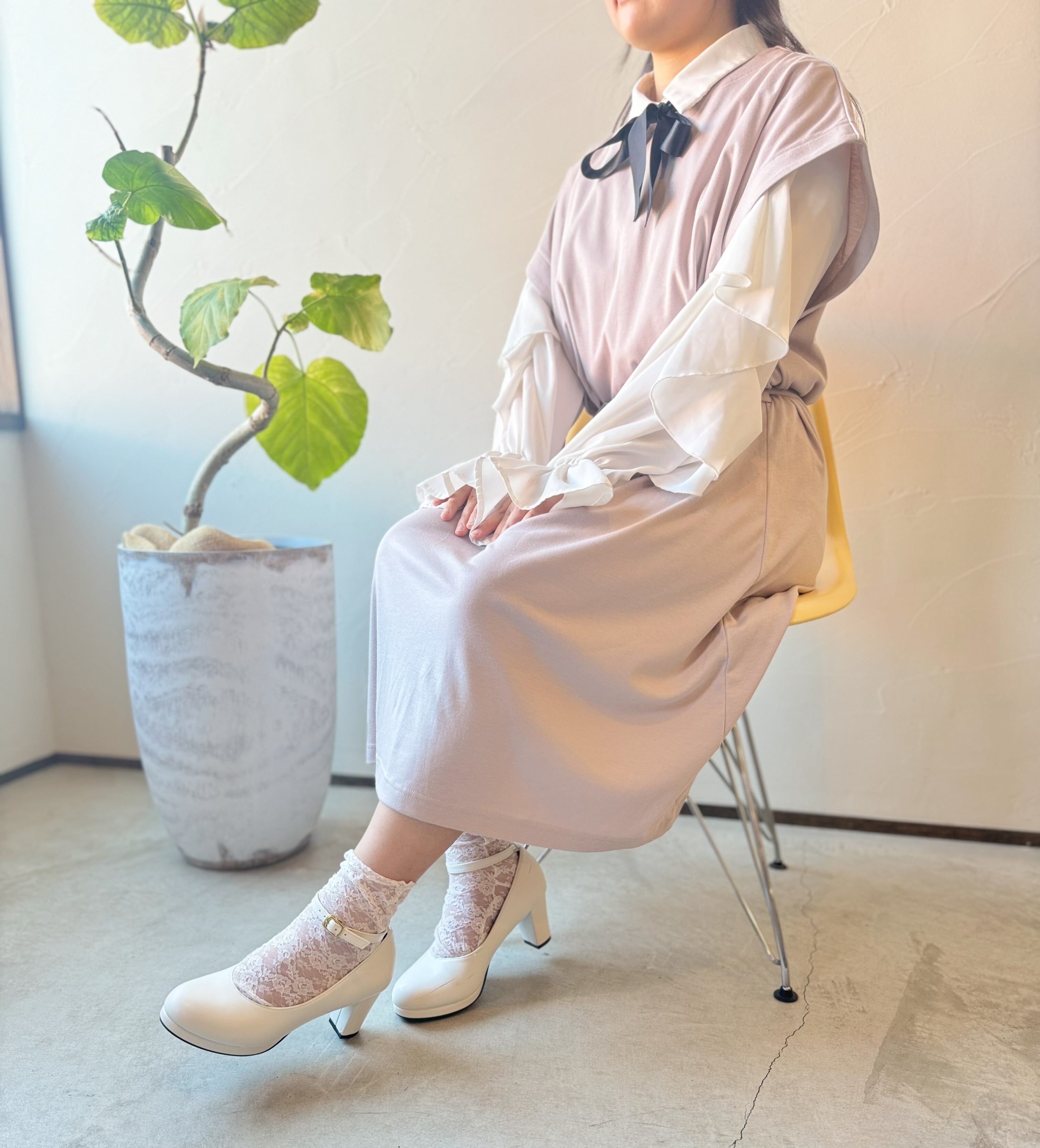 平野学園 清凌高校コラボ商品】フレンチスリーブワンピース | retricot