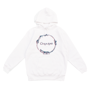 3D LOGO PRINT PARKA (WHITE)